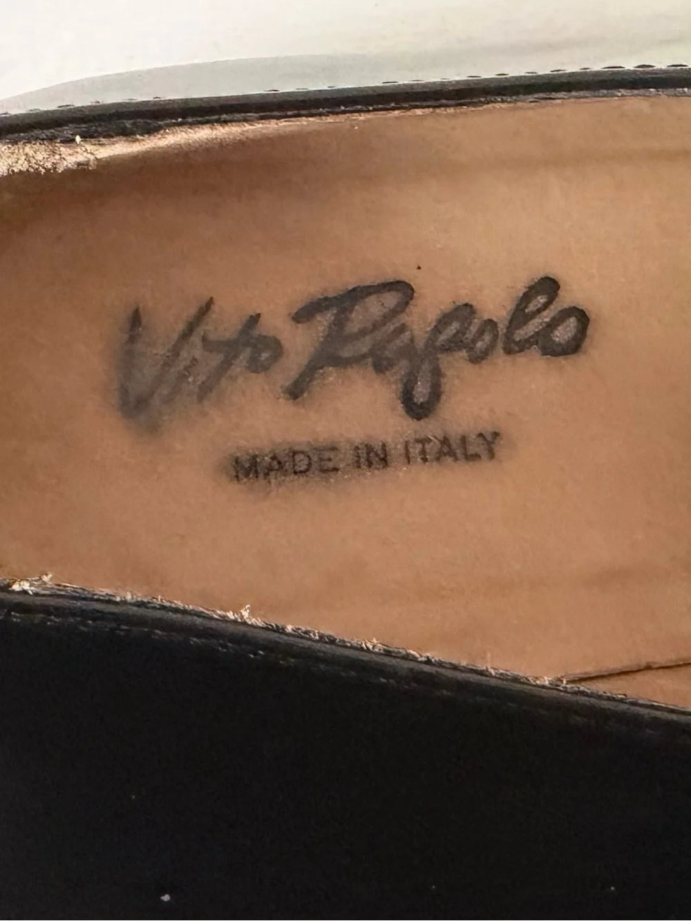 Vito Rafolo Monk Strap Shoes. Made in Italy. Size 9 1/2 M. Near New Condition.